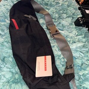 Prada fanny pack, unisex